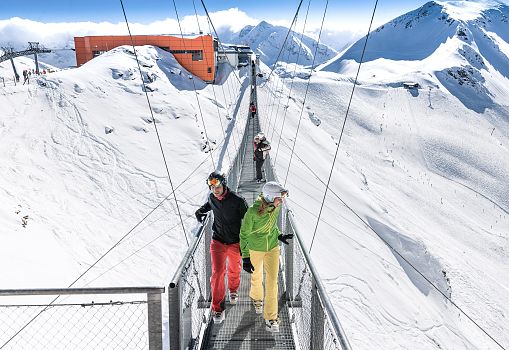 Hängebrücke am Stubnerkogel in Gastein