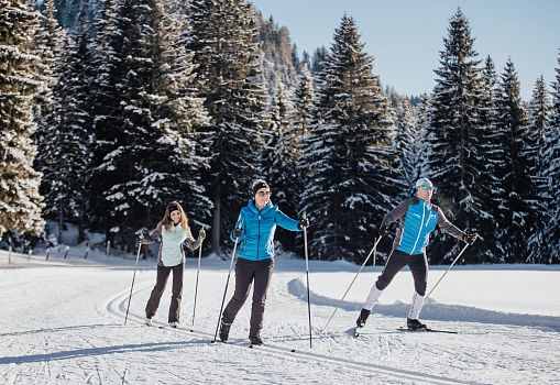 Langlaufen Winterpark Postalm